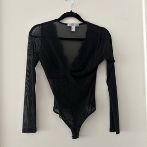 BLACK BODY SUIT